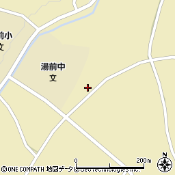 熊本県球磨郡湯前町2637周辺の地図