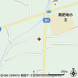 熊本県球磨郡多良木町黒肥地1602周辺の地図