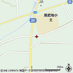 熊本県球磨郡多良木町黒肥地1614周辺の地図