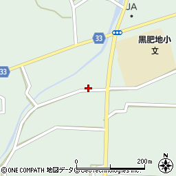 熊本県球磨郡多良木町黒肥地1603周辺の地図