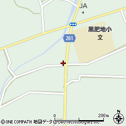 熊本県球磨郡多良木町黒肥地1611周辺の地図