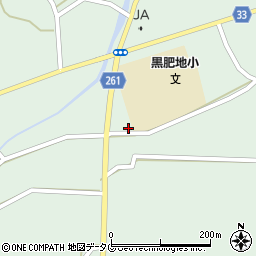 熊本県球磨郡多良木町黒肥地1616周辺の地図