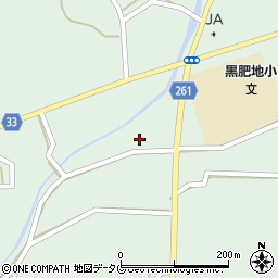 熊本県球磨郡多良木町黒肥地1607周辺の地図