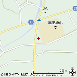 熊本県球磨郡多良木町黒肥地1618周辺の地図