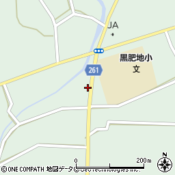 熊本県球磨郡多良木町黒肥地1608周辺の地図