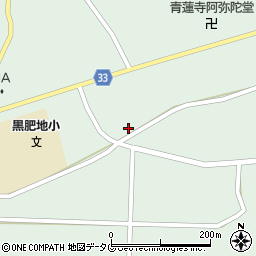 熊本県球磨郡多良木町黒肥地1697周辺の地図
