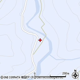 宮崎県西都市銀鏡183周辺の地図