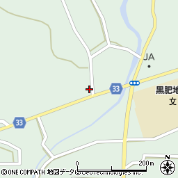 熊本県球磨郡多良木町黒肥地1539周辺の地図