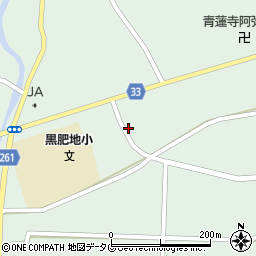熊本県球磨郡多良木町黒肥地ヌ周辺の地図