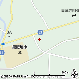 熊本県球磨郡多良木町黒肥地1687周辺の地図