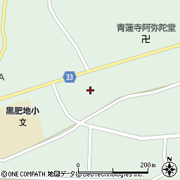 熊本県球磨郡多良木町黒肥地1701周辺の地図