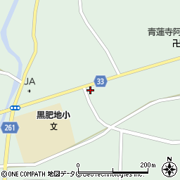 熊本県球磨郡多良木町黒肥地1688周辺の地図