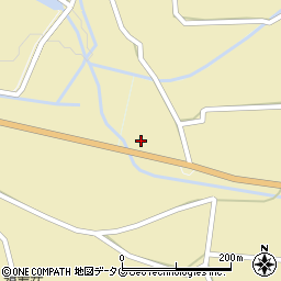熊本県球磨郡湯前町中猪674周辺の地図