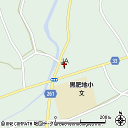 熊本県球磨郡多良木町黒肥地1628周辺の地図