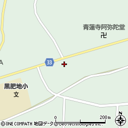 熊本県球磨郡多良木町黒肥地1720周辺の地図