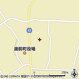 熊本県球磨郡湯前町1962周辺の地図