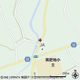 熊本県球磨郡多良木町黒肥地4366周辺の地図