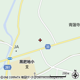 熊本県球磨郡多良木町黒肥地4296周辺の地図