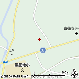 熊本県球磨郡多良木町黒肥地ヌ-4301周辺の地図