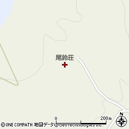 尾鈴荘　ディサービスセンター周辺の地図