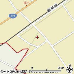 熊本県球磨郡湯前町540-1周辺の地図
