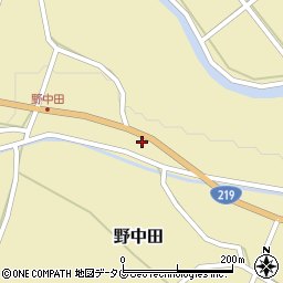 熊本県球磨郡湯前町野中田2340-1周辺の地図