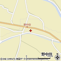 熊本県球磨郡湯前町野中田2288周辺の地図