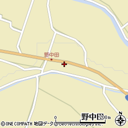 熊本県球磨郡湯前町野中田2290-6周辺の地図
