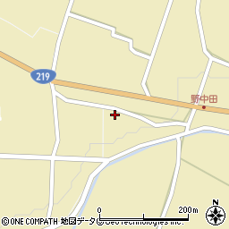 熊本県球磨郡湯前町野中田2270-1周辺の地図