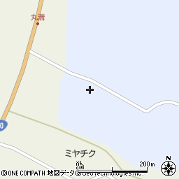 宮崎県児湯郡都農町黒萩15606周辺の地図