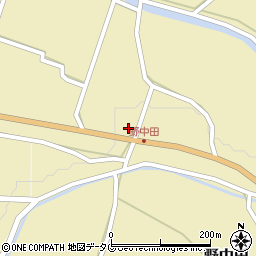 熊本県球磨郡湯前町野中田2292周辺の地図