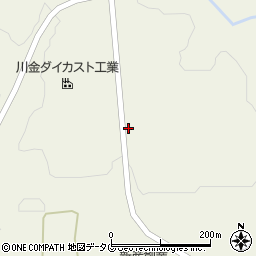 熊本木材株式会社　上球磨支店周辺の地図