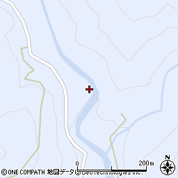 宮崎県西都市銀鏡216周辺の地図