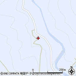 宮崎県西都市銀鏡220周辺の地図