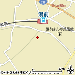 熊本県球磨郡湯前町1864周辺の地図