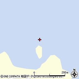 離島周辺の地図