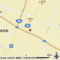 熊本県球磨郡湯前町上染田2604周辺の地図