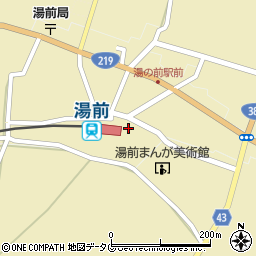 ユノカフェ周辺の地図