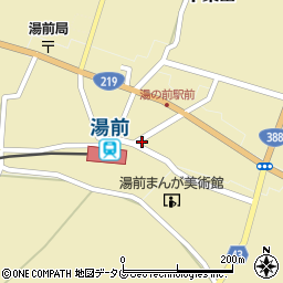 熊本県球磨郡湯前町中里周辺の地図