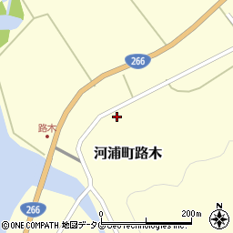 熊本県天草市河浦町路木2738周辺の地図