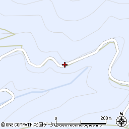 熊本県球磨郡球磨村大瀬沢見周辺の地図