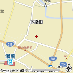熊本県球磨郡湯前町2656周辺の地図