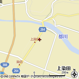 熊本県球磨郡湯前町上染田2557周辺の地図