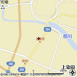熊本県球磨郡湯前町上染田270周辺の地図