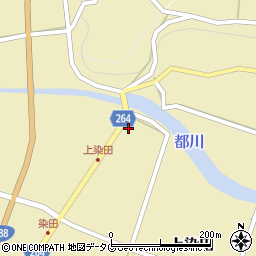 熊本県球磨郡湯前町上染田2556周辺の地図