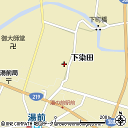 熊本県球磨郡湯前町2787周辺の地図