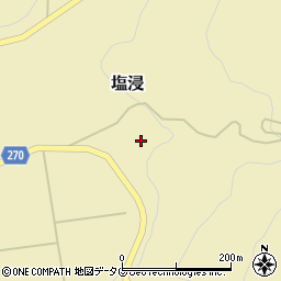 熊本県葦北郡芦北町塩浸358周辺の地図