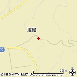 熊本県葦北郡芦北町塩浸209周辺の地図
