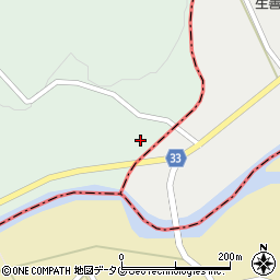 熊本県球磨郡多良木町黒肥地2631周辺の地図
