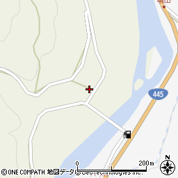 熊本県球磨郡相良村四浦西154周辺の地図